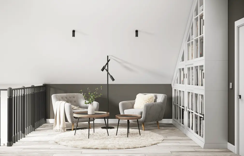 Visualisierung eines Mezzanins