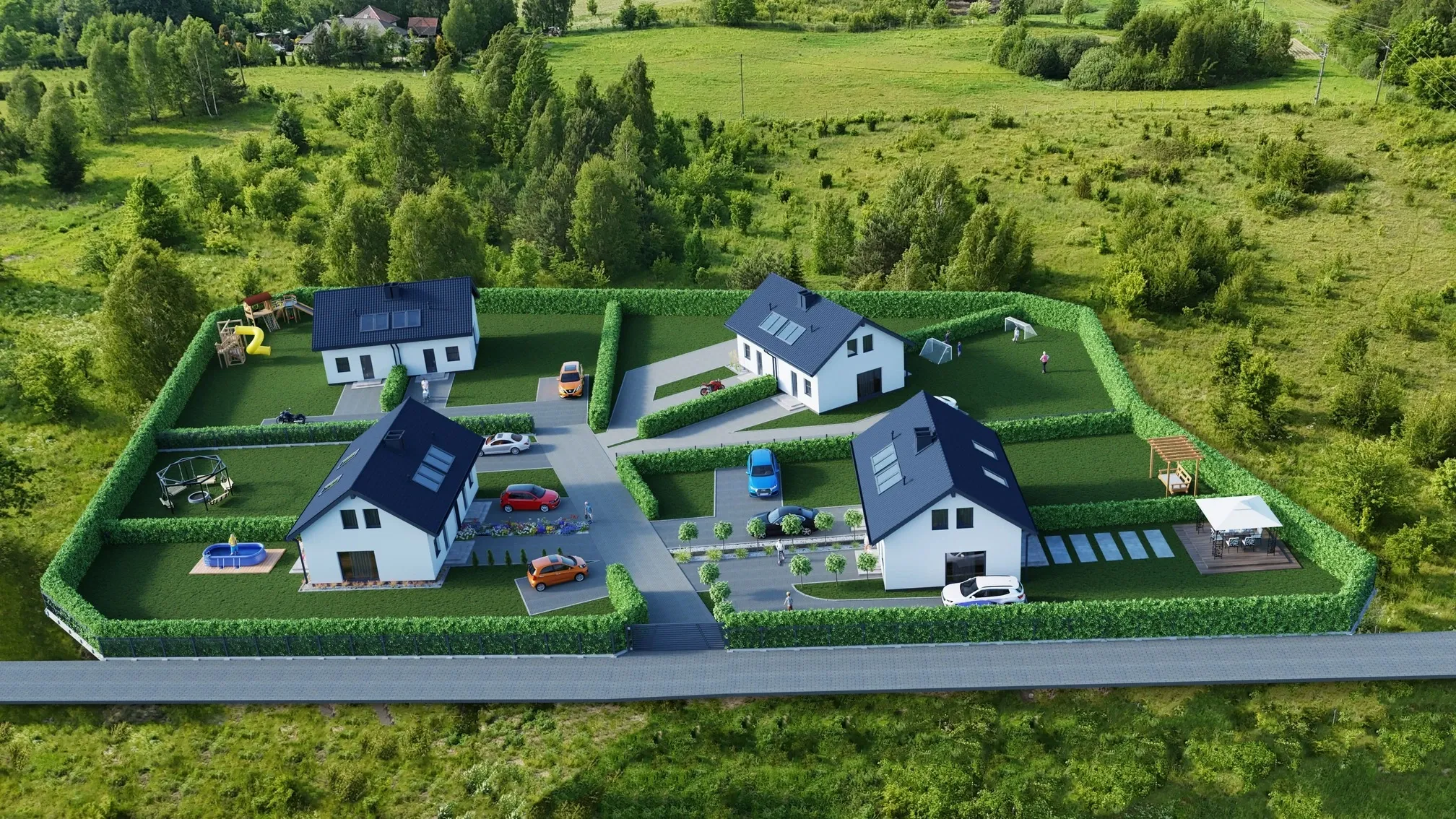 fotorealistyczne wizualizacje 3d nieruchomości dla dewelopera
