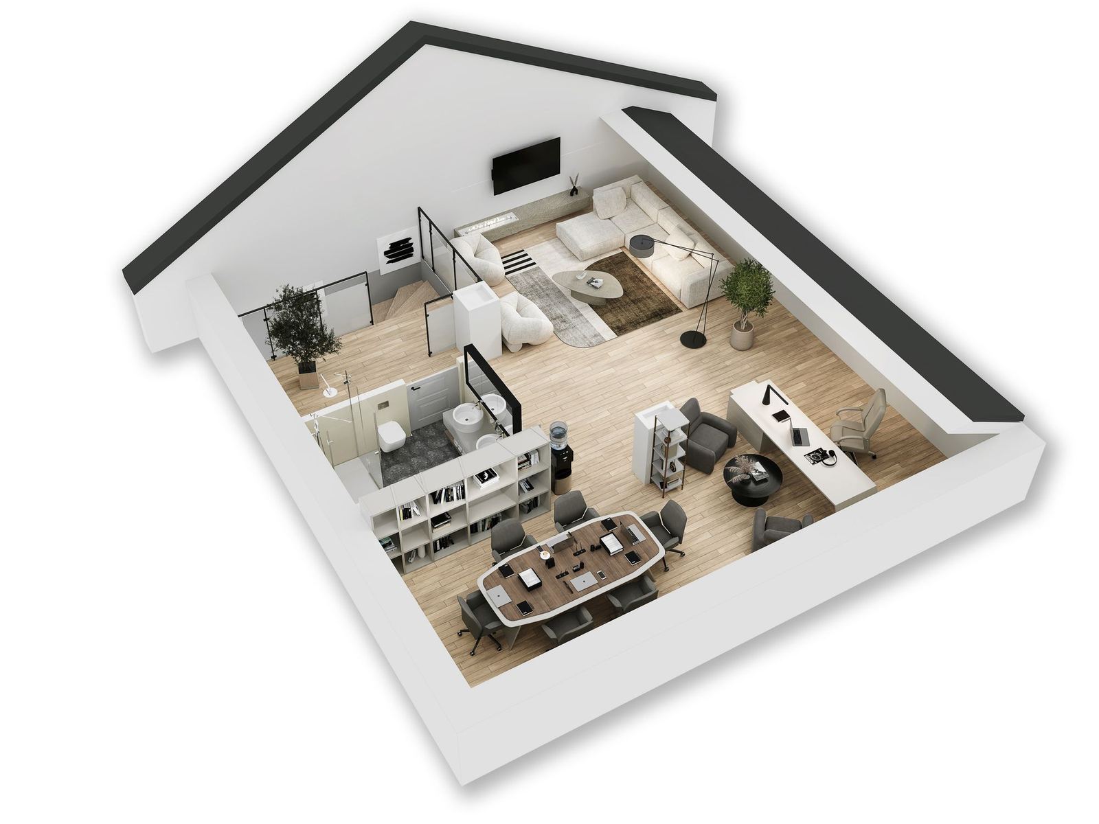 Green Community - Szczecin - 3D floor plans - image 3