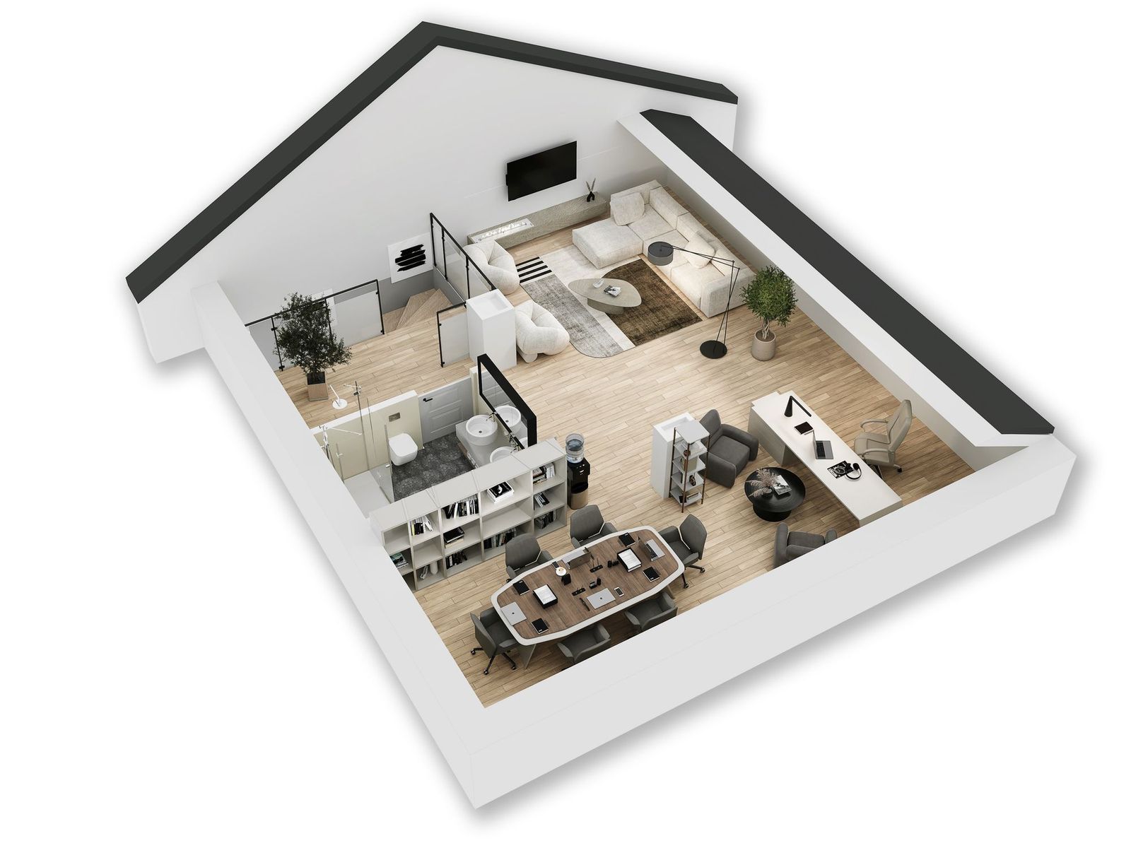 Green Community - Szczecin - 3D floor plans - image 3