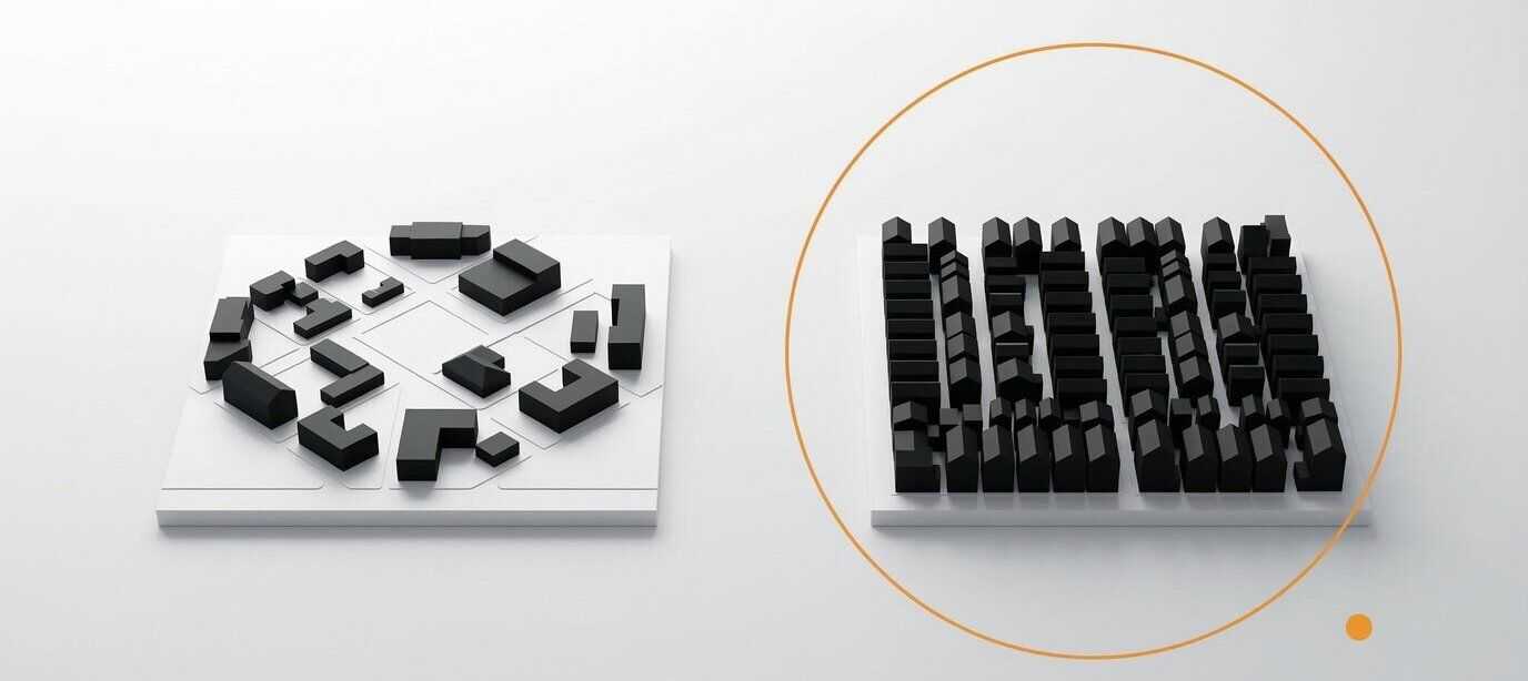 wizualizacja procesu patodeweloperki