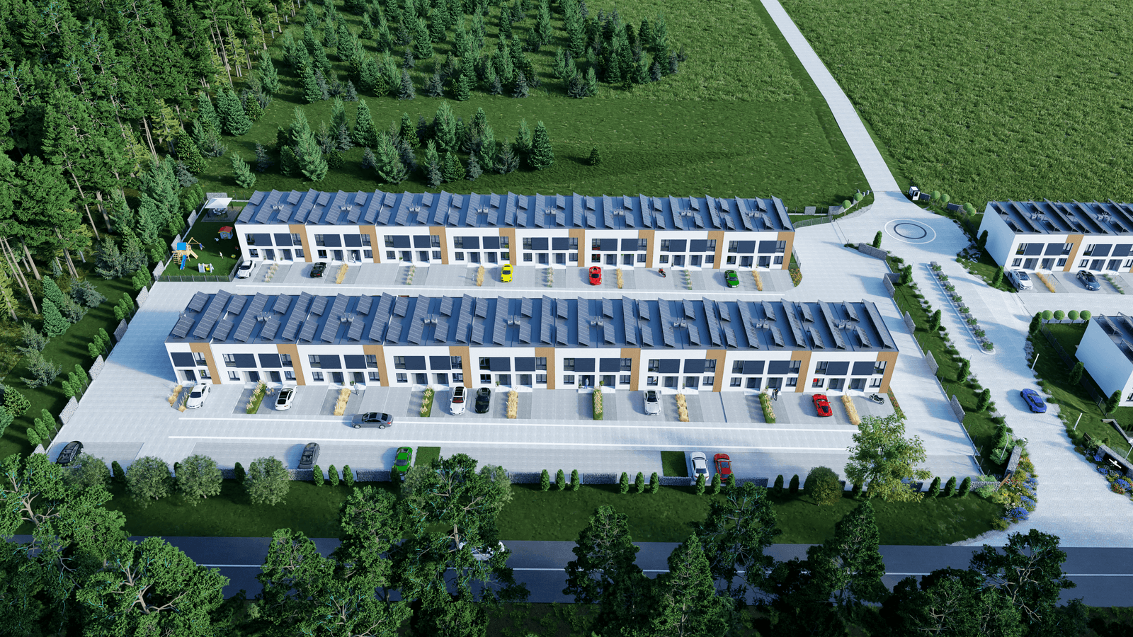 VilPark Prestige - Charzyno - Kołobrzeg - FotoRealistyczne Wizualizacje 3D Zewnętrzne - obraz 2