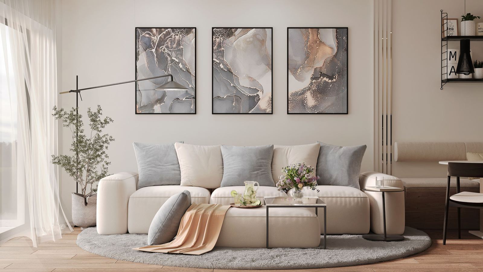 Osiedle Platanowe - Kępno - Fotorealistische 3D Innenraumvisualisierungen - Bild 4
