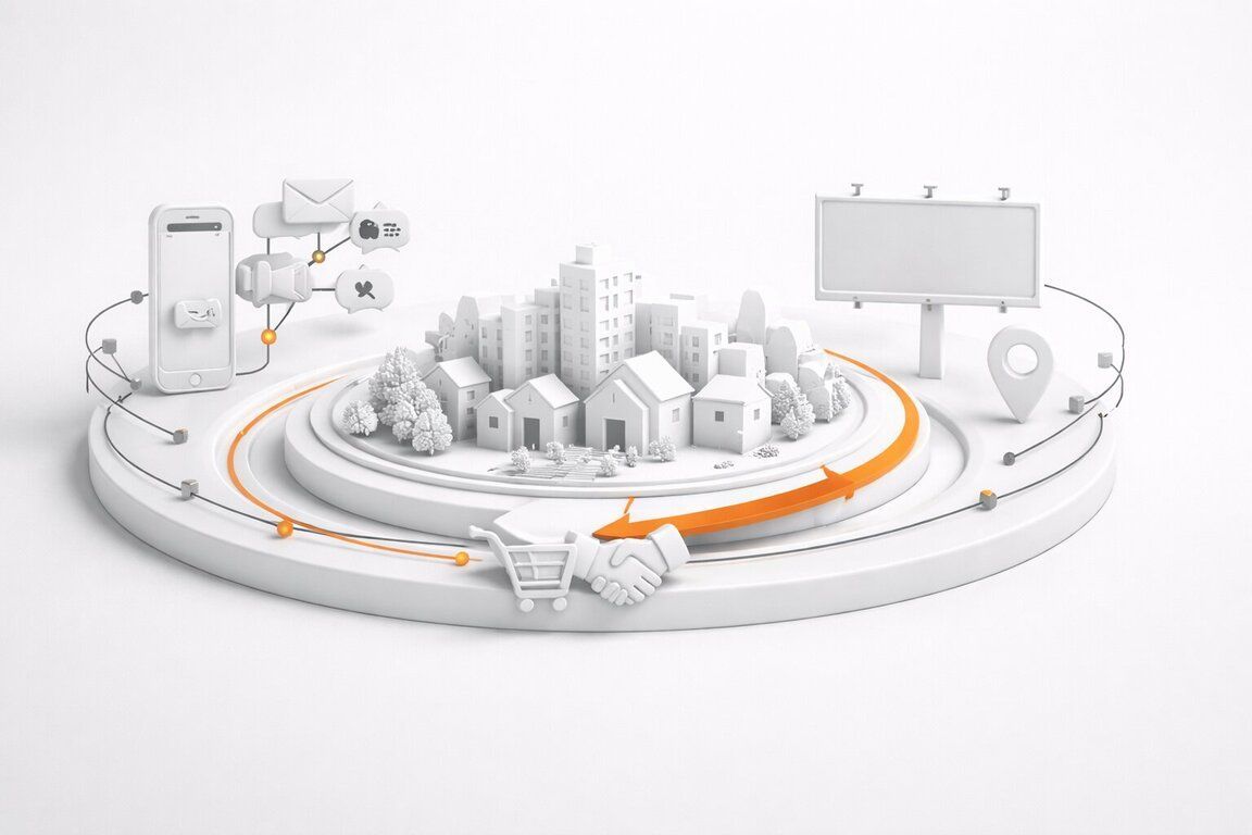 sprzedaż dewelopera online i offline