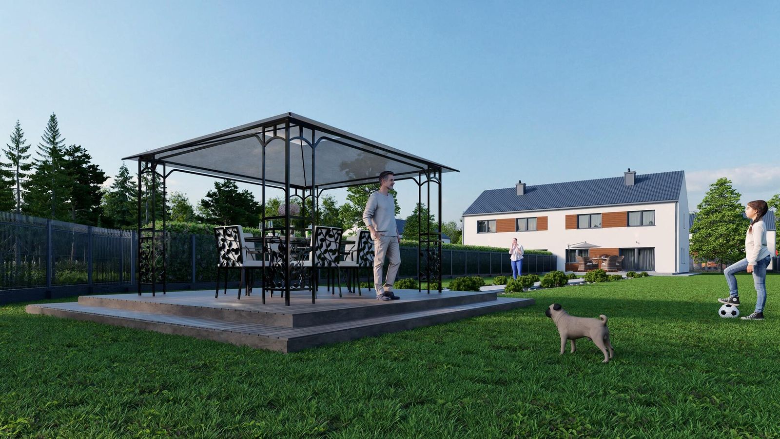 Osiedle Za Lipami pod Warszawą - Photorealistic 3D Visualizations of the Housing Estate - image 2