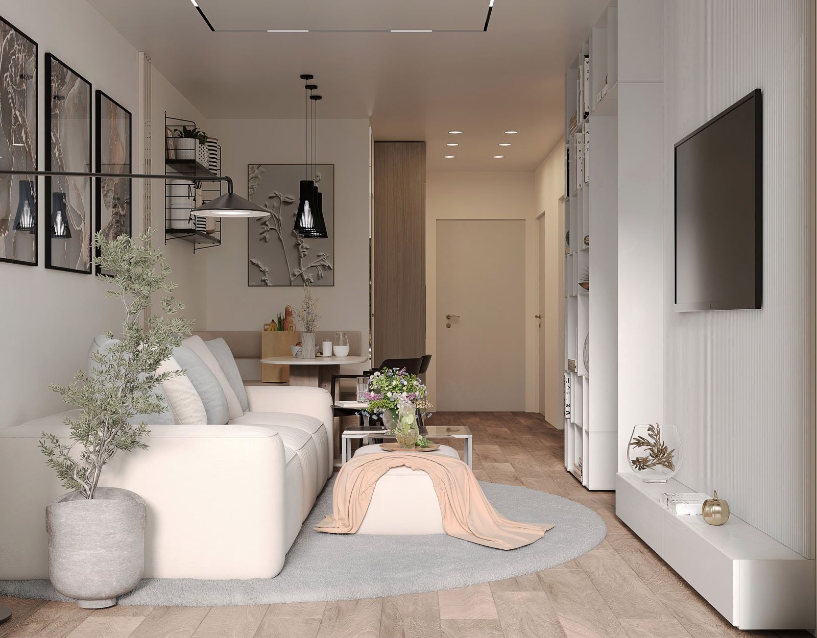 Osiedle Platanowe - Kępno - Fotorealistische 3D Innenraumvisualisierungen - Bild 2