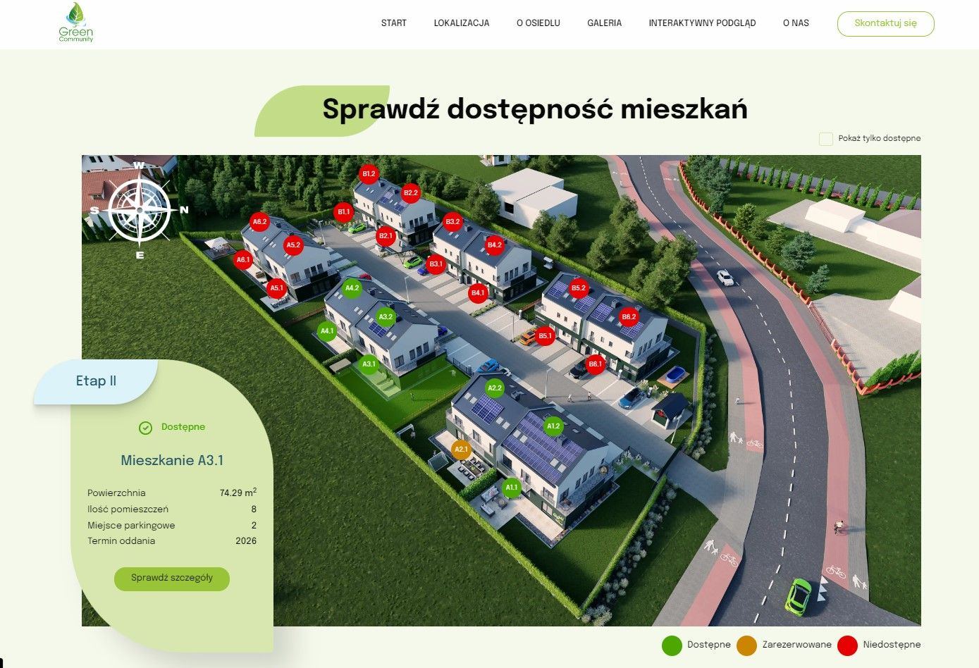 Green Community - Szczecin - Preview of the property website - GreenCommunity.pl - image 7