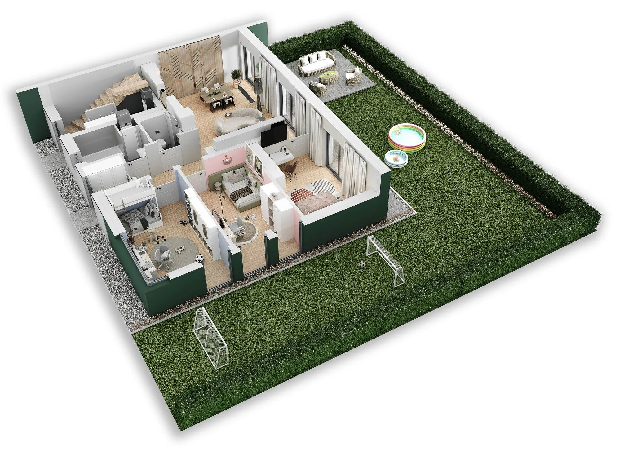 3D floor plans Osiedle Green Community
