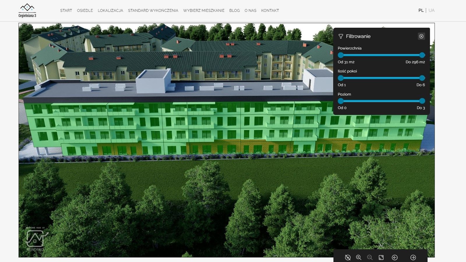 Cegielniana3 - Grodzisk Maz. - 360° View of the Building - image 4