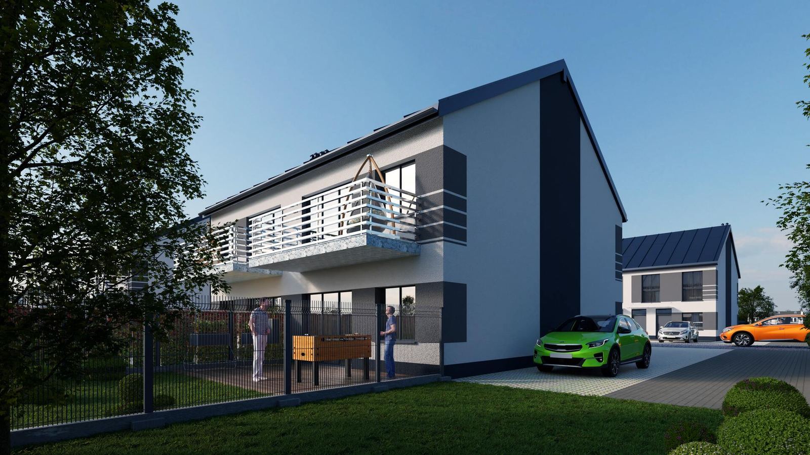 Osiedle Platanowe - Kępno - Fotorealistische 3D-Visualisierungen des Anwesens - Bild 6