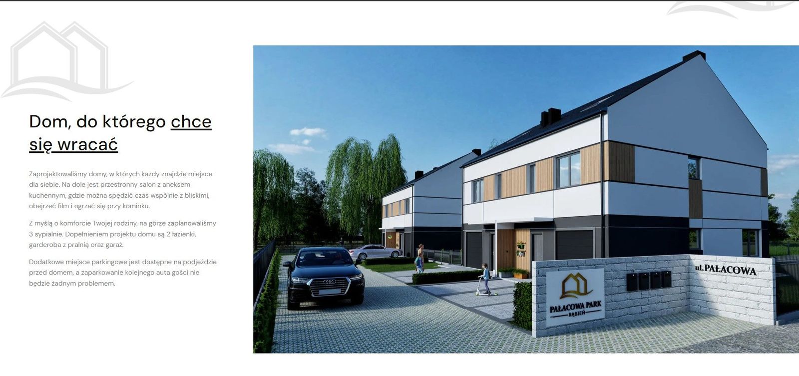 Pałacowa Park - Rąbień - Łódź - Website für investitionen: Pałacowa Park - Bild 3
