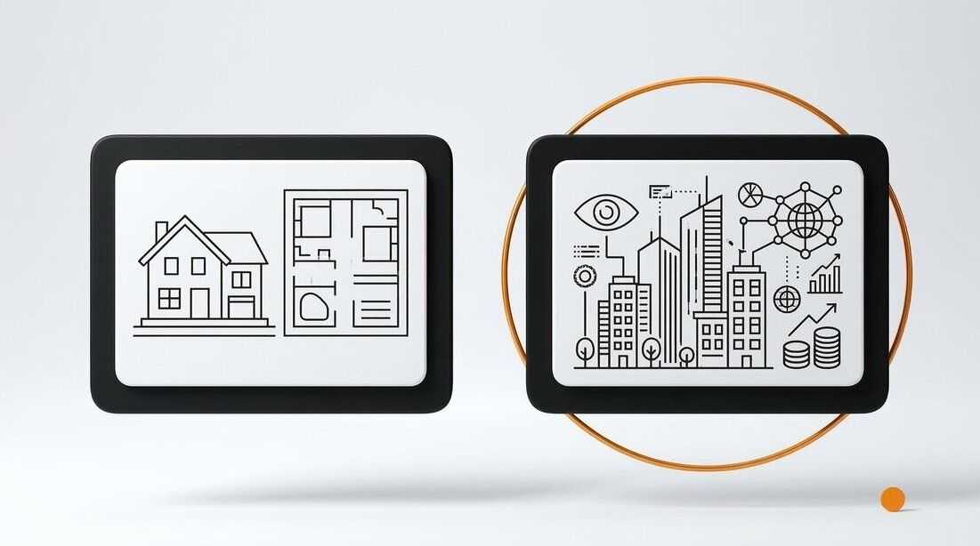 Beitragsbild: KI und AI für Immobilien und Bauträger - Kann es den Verkauf steigern?