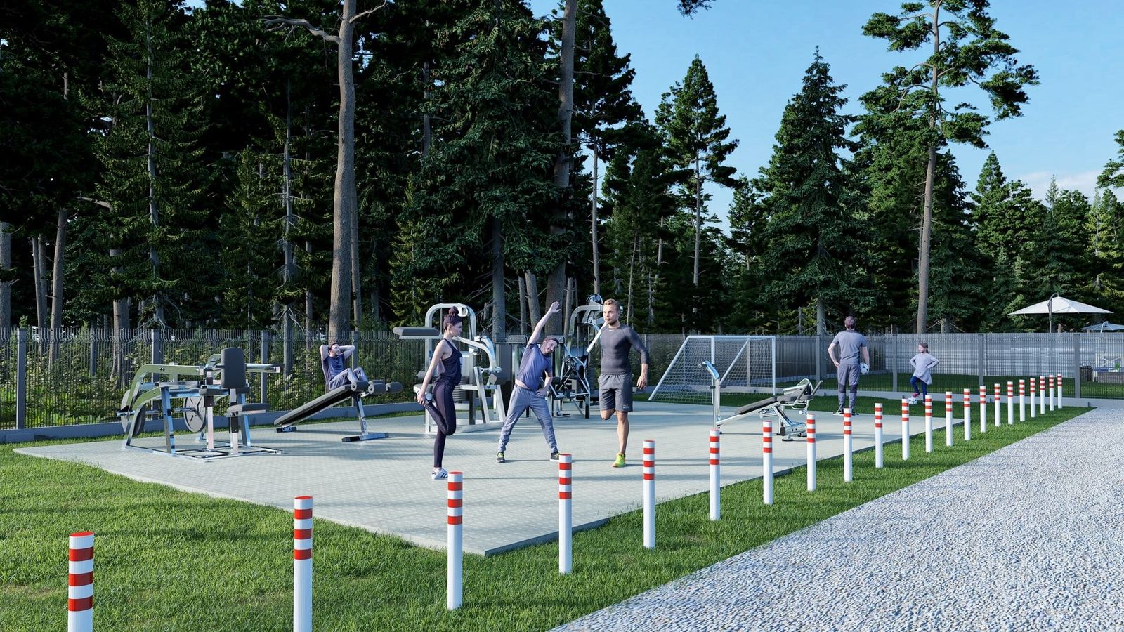 Osiedle Zielone Wzgórza Mława - Fotorealistische 3D-Visualisierungen Für dieses Entwicklungsprojekt haben wir auch fotorealistische 3D-Visualisierungen - Bild 6