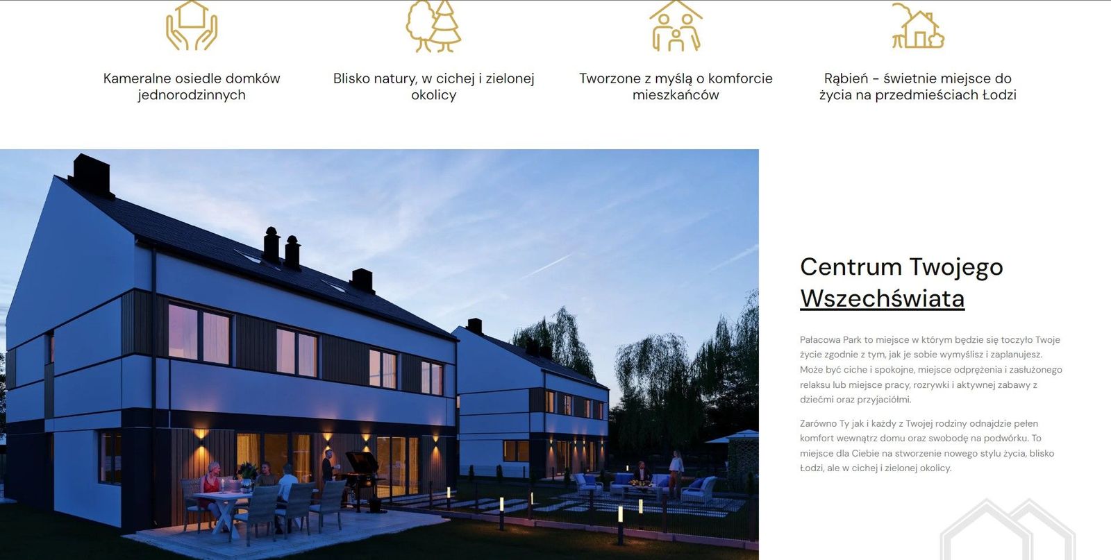 Pałacowa Park - Rąbień - Łódź - Website für investitionen: Pałacowa Park - Bild 2