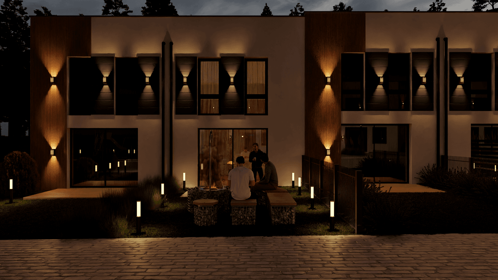 VilPark Prestige - Charzyno - Kołobrzeg - FotoRealistyczne Wizualizacje 3D Zewnętrzne - obraz 6