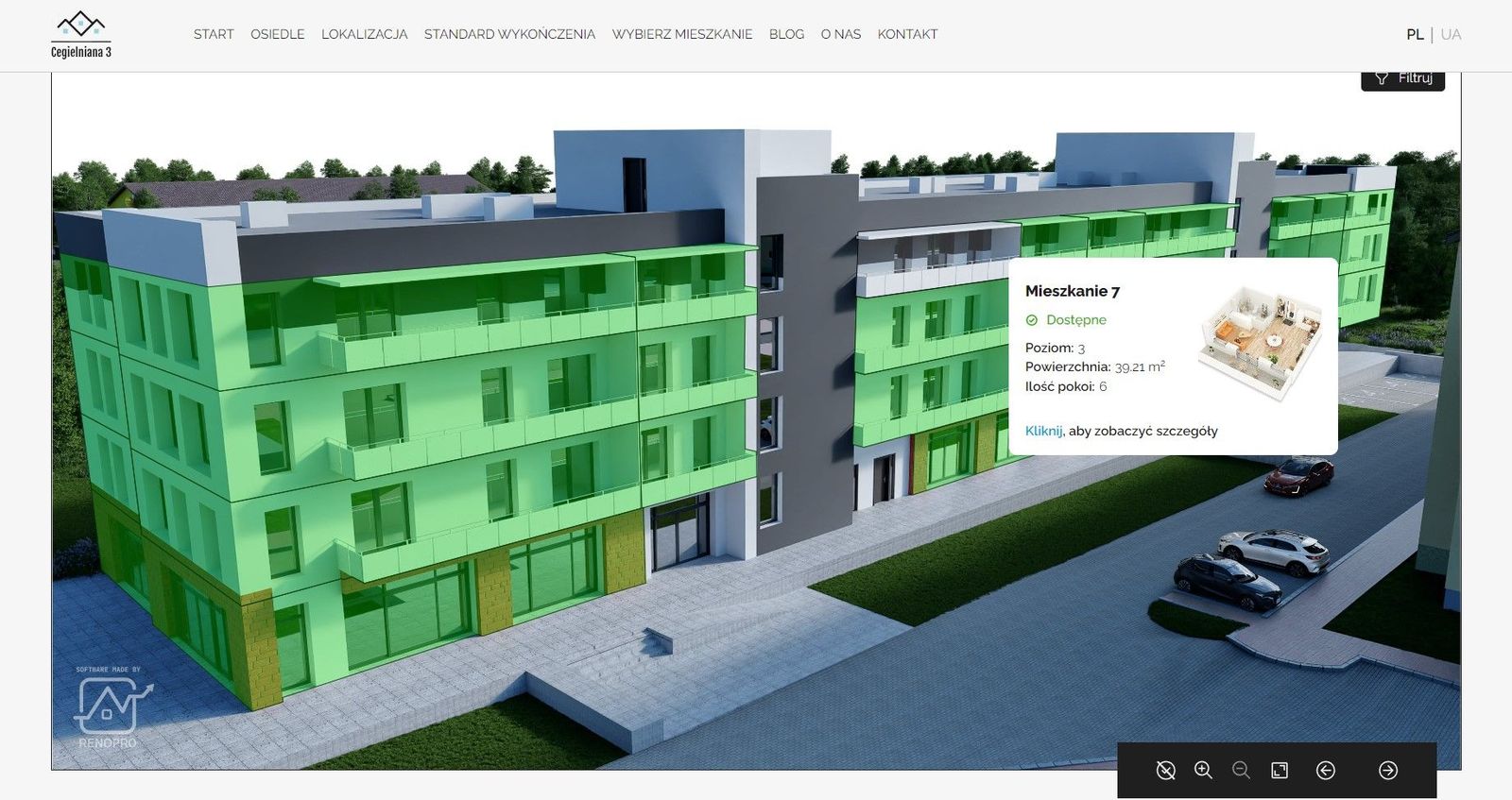 Cegielniana3 - Grodzisk Maz. - 360° View of the Building - image 2