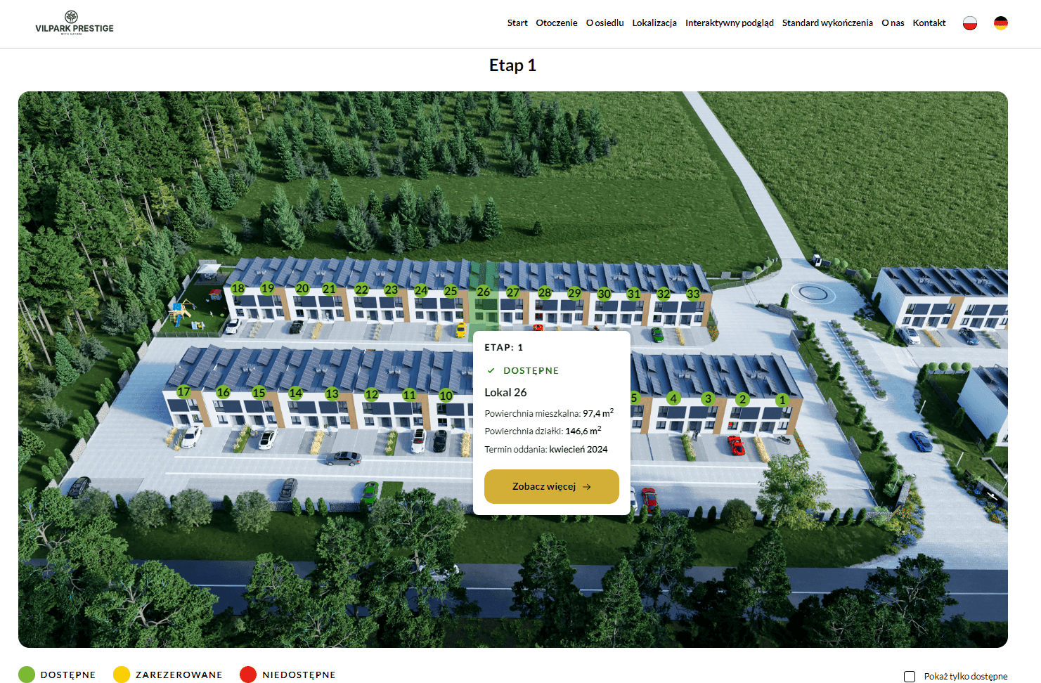VilPark Prestige - Charzyno - Kołobrzeg - Podgląd strony inwestycji - VilParkPrestige.com - obraz 2