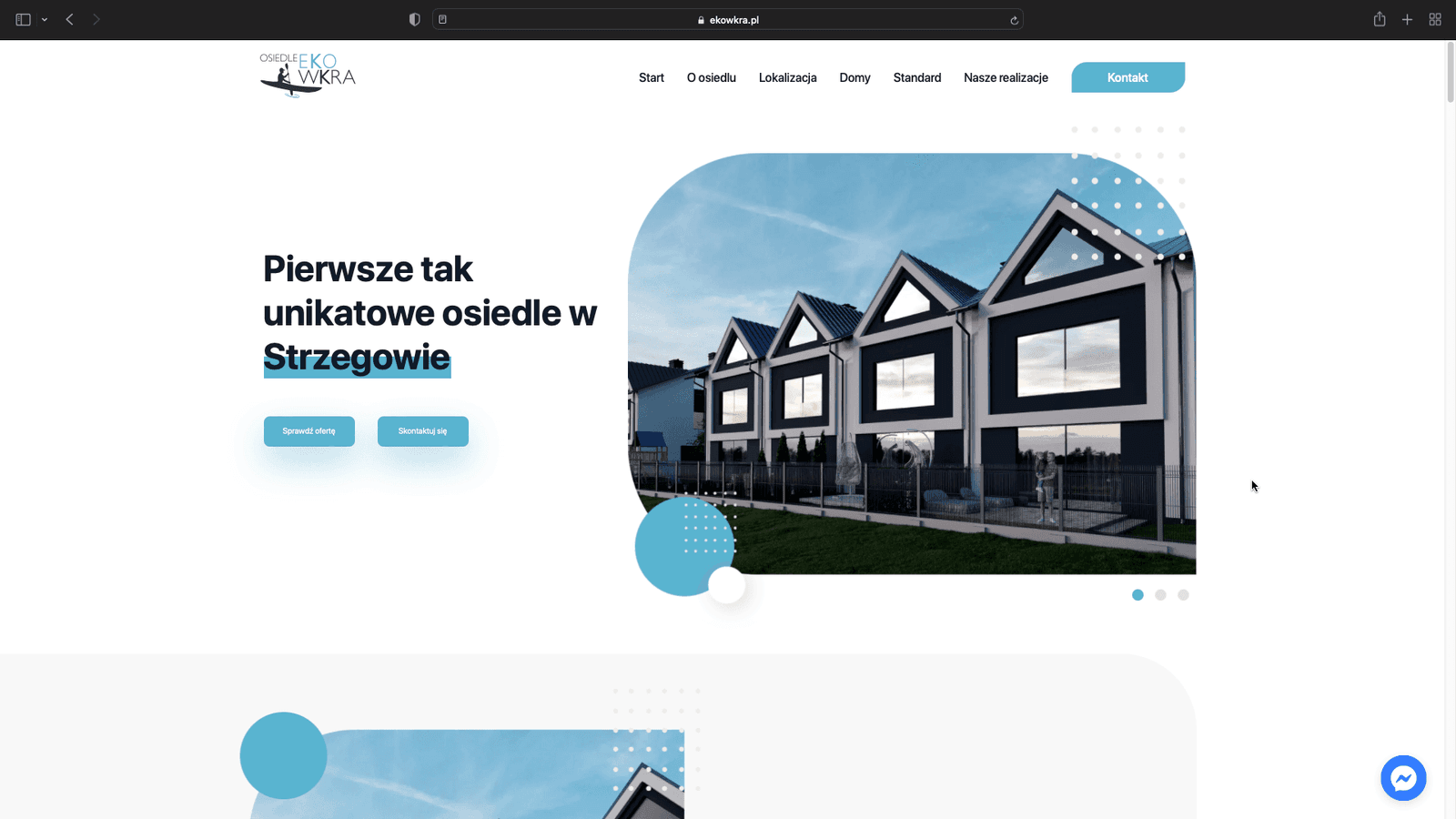 EkoWkra Strzegowo - Podgląd strony inwestycji: EkoWkra.pl - obraz 1