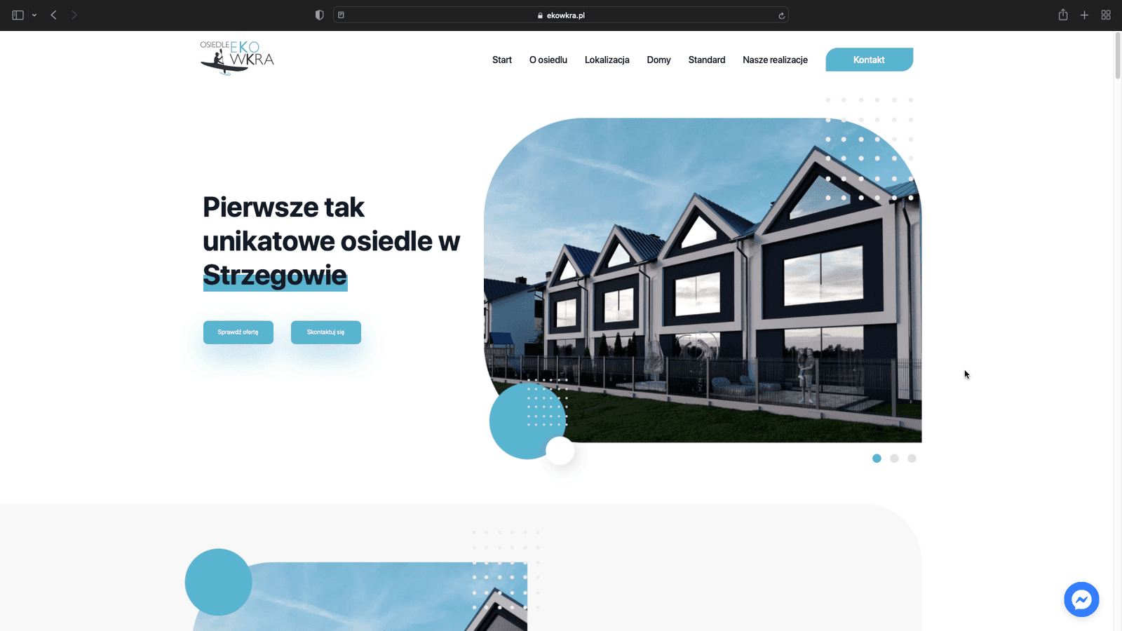 EkoWkra Strzegowo - Podgląd strony inwestycji: EkoWkra.pl - obraz 1