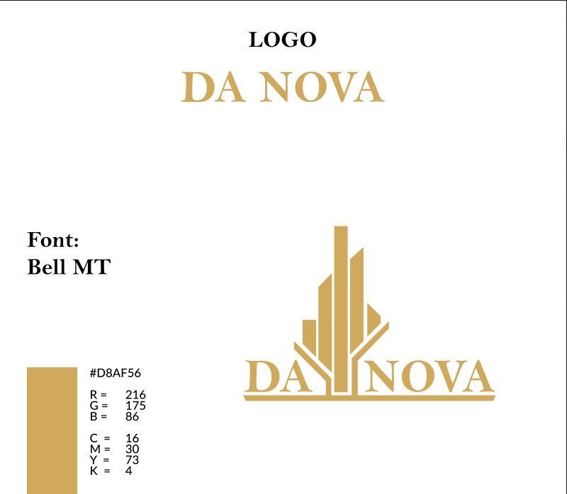 DANOVA - Das Logo von DANOVA wurde so gestaltet, dass es den hochwertigen Charakter der Marke und ihre starke Verankerung in der