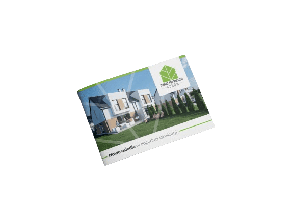 Osiedle pod miastem - Kunów, Zgorzelec - Folder reklamowy inwestycji deweloperskiej - obraz 5
