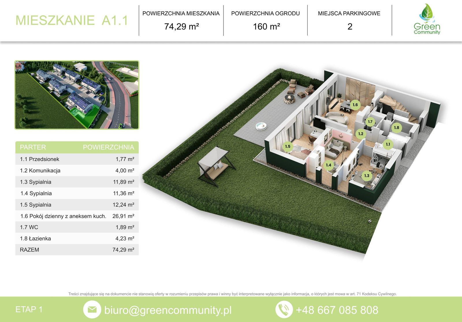 Green Community - Szczecin - Property cards - image 1