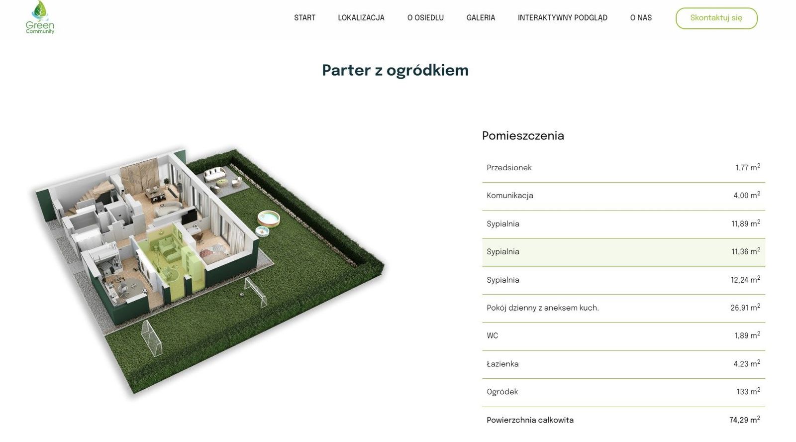 Green Community - Szczecin - Preview of the property website - GreenCommunity.pl - image 10