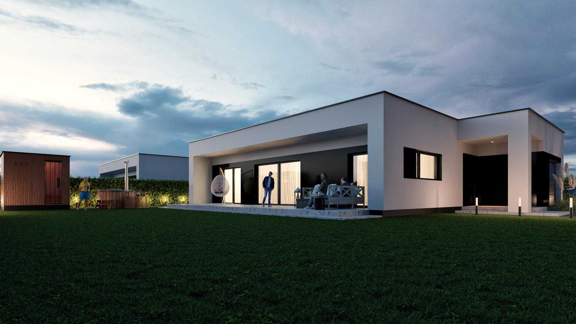 Wizualizacja 3d budynku osiedla toruń