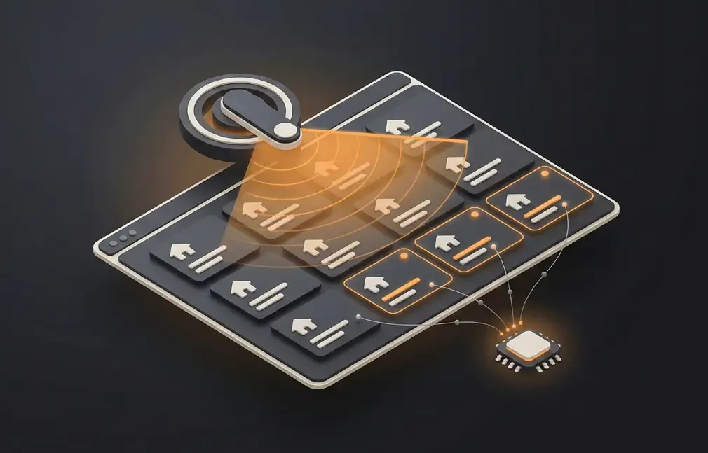 website des Bauträgers und das Entwicklungsprojekt auf dem Laptop sichtbar