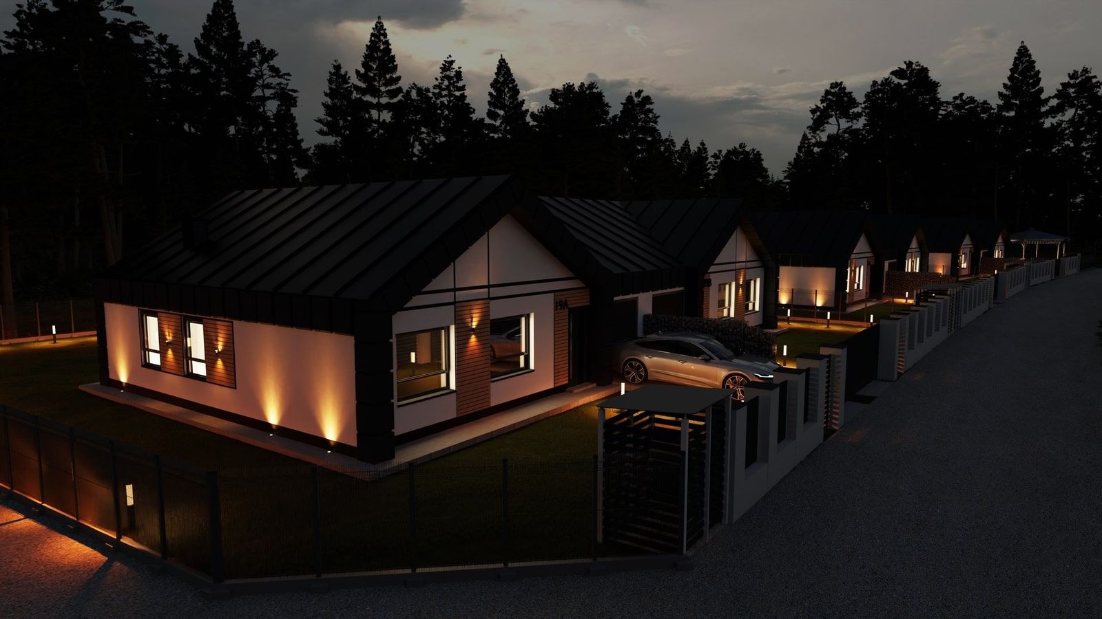 Osiedle Zielone Wzgórza Mława - Fotorealistische 3D-Visualisierungen Für dieses Entwicklungsprojekt haben wir auch fotorealistische 3D-Visualisierungen - Bild 8