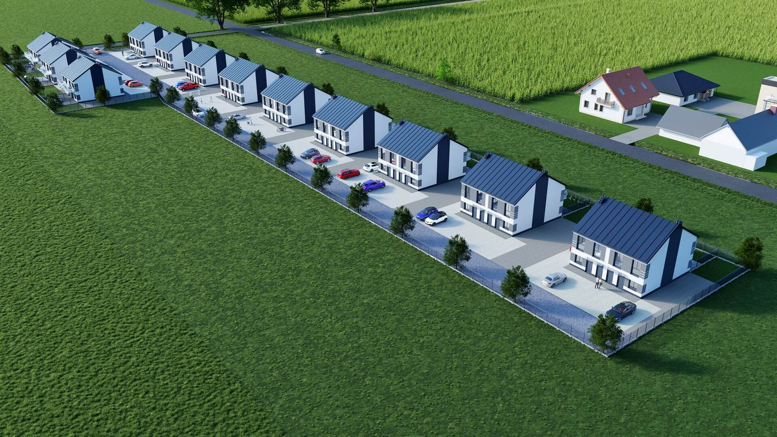 Osiedle Platanowe - Kępno - Fotorealistische 3D-Visualisierungen des Anwesens - Bild 8