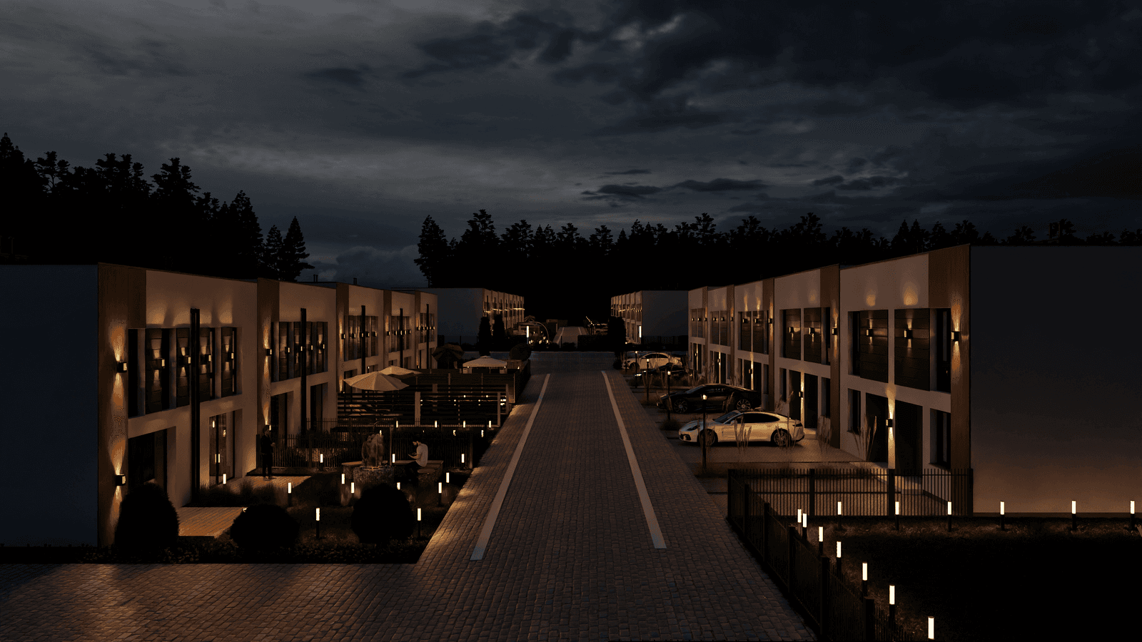VilPark Prestige - Charzyno - Kołobrzeg - FotoRealistyczne Wizualizacje 3D Zewnętrzne - obraz 7