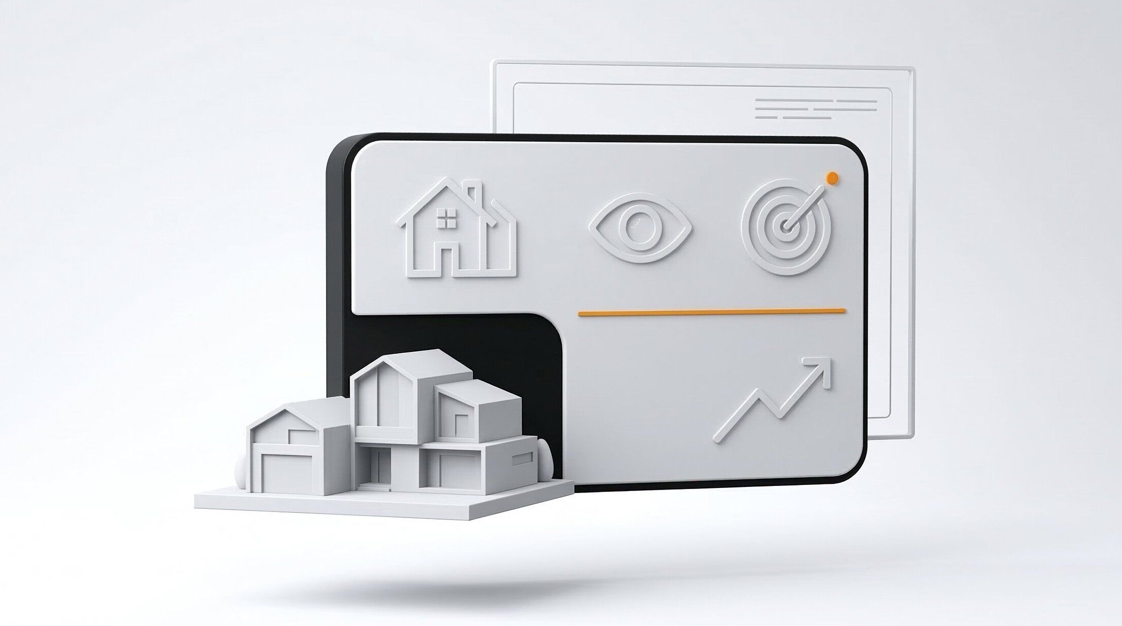 Kobieta w białym kasku ochronnym i kamizelce odblaskowej, z długimi włosami, stoi na zewnątrz i w skupieniu przegląda arkusze papieru, prawdopodobnie plany budowlane.