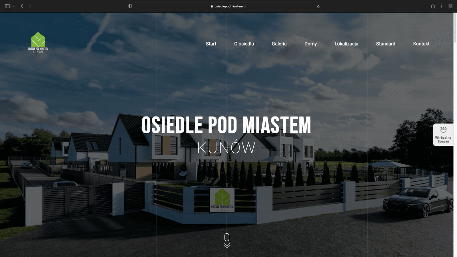 Osiedle pod miastem - Kunów, Zgorzelec - Vorschau der Investment-Website: OsiedlePodMiastem.pl - Bild 1