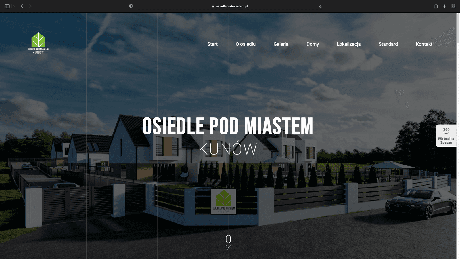 Osiedle pod miastem - Kunów, Zgorzelec - Vorschau der Investment-Website: OsiedlePodMiastem.pl - Bild 1