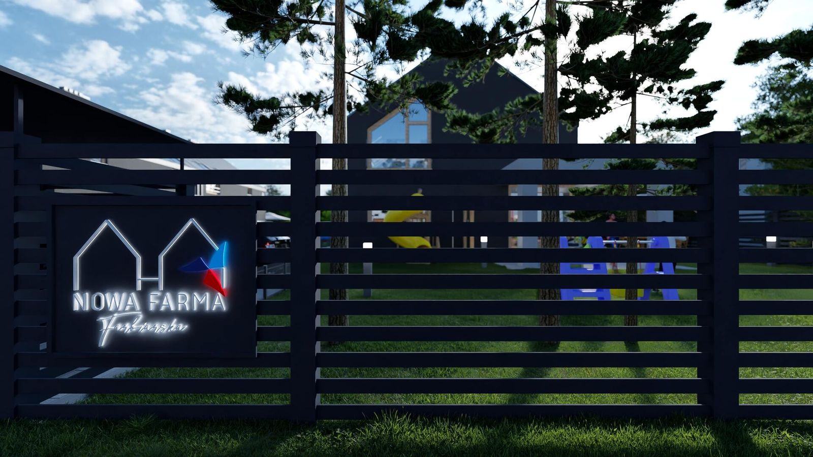 Nowa Farma - Warszawa - Fotorealistische 3D-Visualisierungen der Außenanlagen - Bild 5
