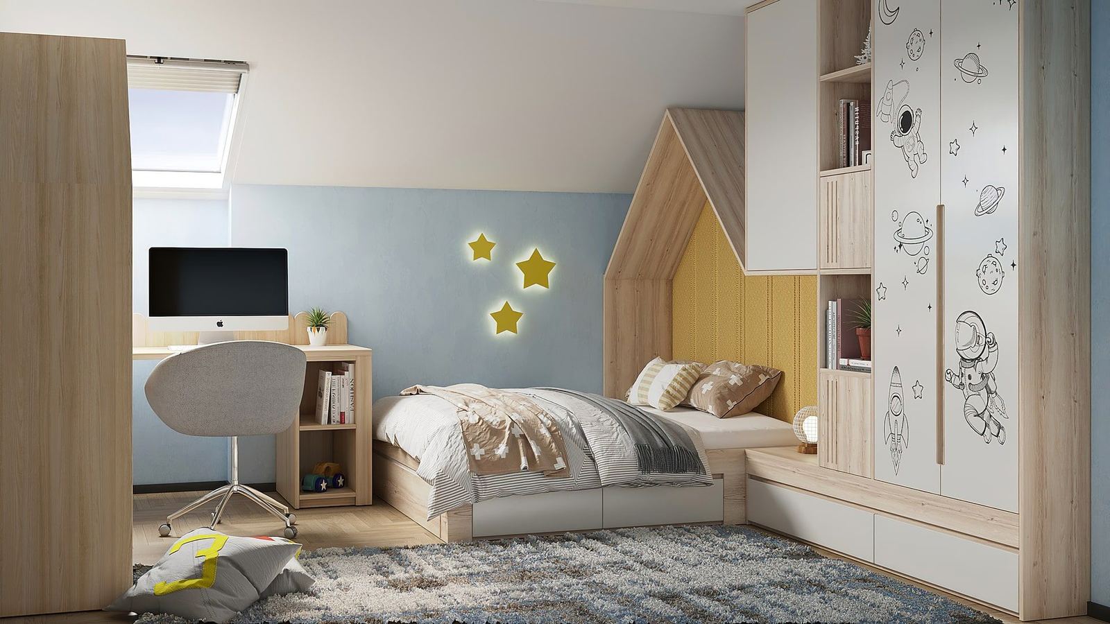 Osiedle pod miastem - Kunów, Zgorzelec - Fotorealistische Visualisierungen der Innenräume - Bild 3
