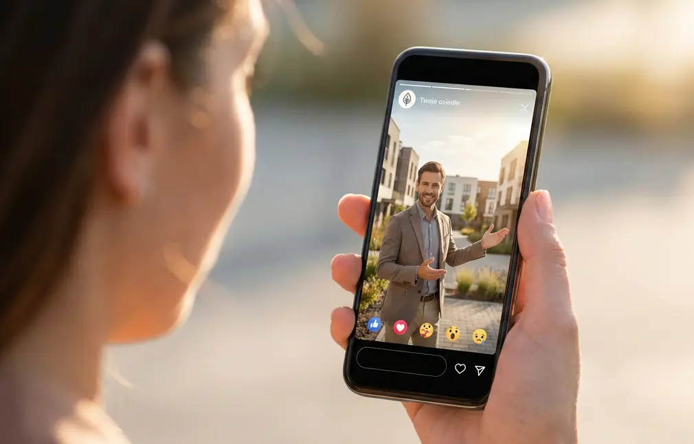 real estate developer advertisement artificial intelligence AI