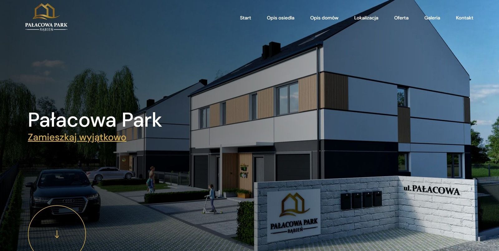 Pałacowa Park - Rąbień - Łódź - Website für investitionen: Pałacowa Park - Bild 1
