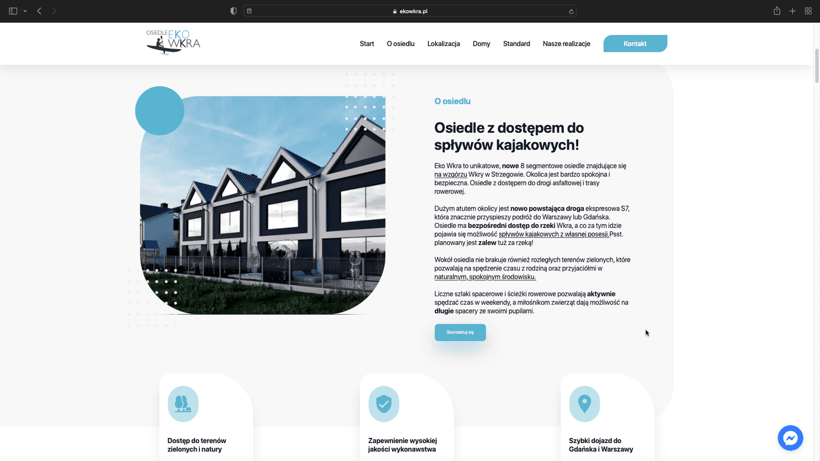 EkoWkra Strzegowo - Podgląd strony inwestycji: EkoWkra.pl - obraz 2