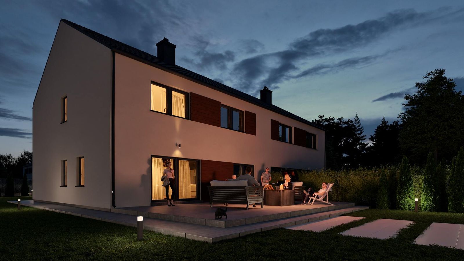 Osiedle Za Lipami pod Warszawą - Photorealistic 3D Visualizations of the Housing Estate - image 3