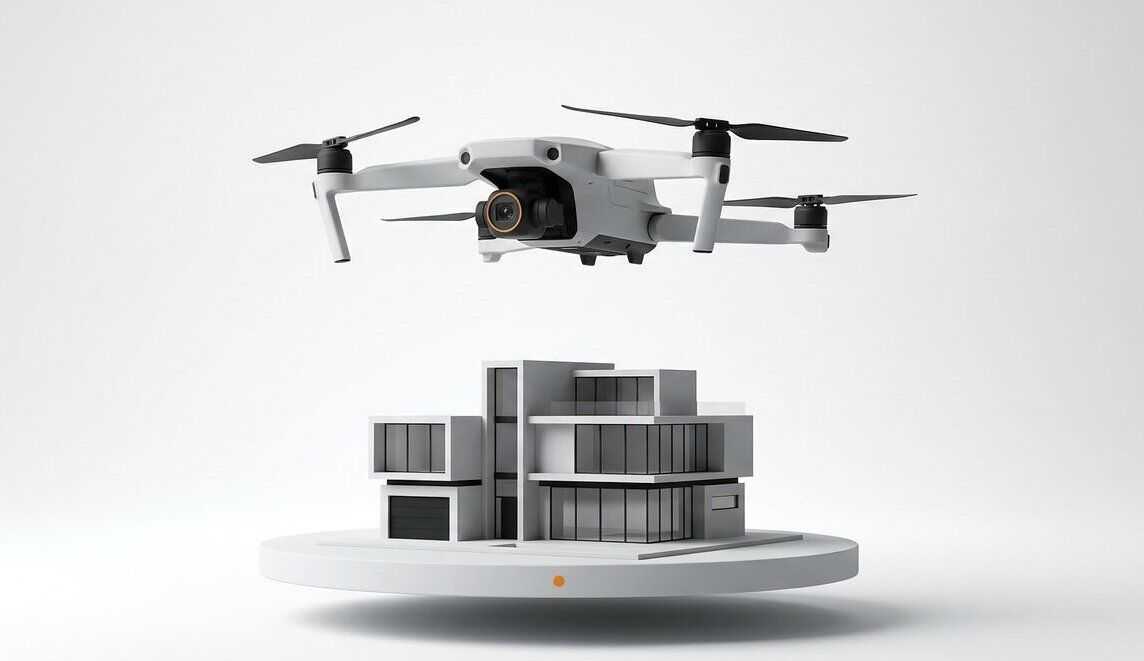 zdjęcie dron nieruchomości