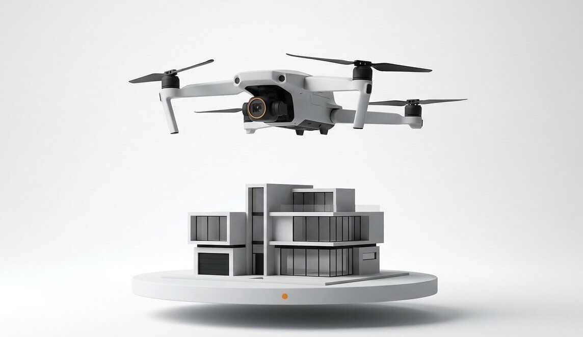 zdjęcie dron nieruchomości
