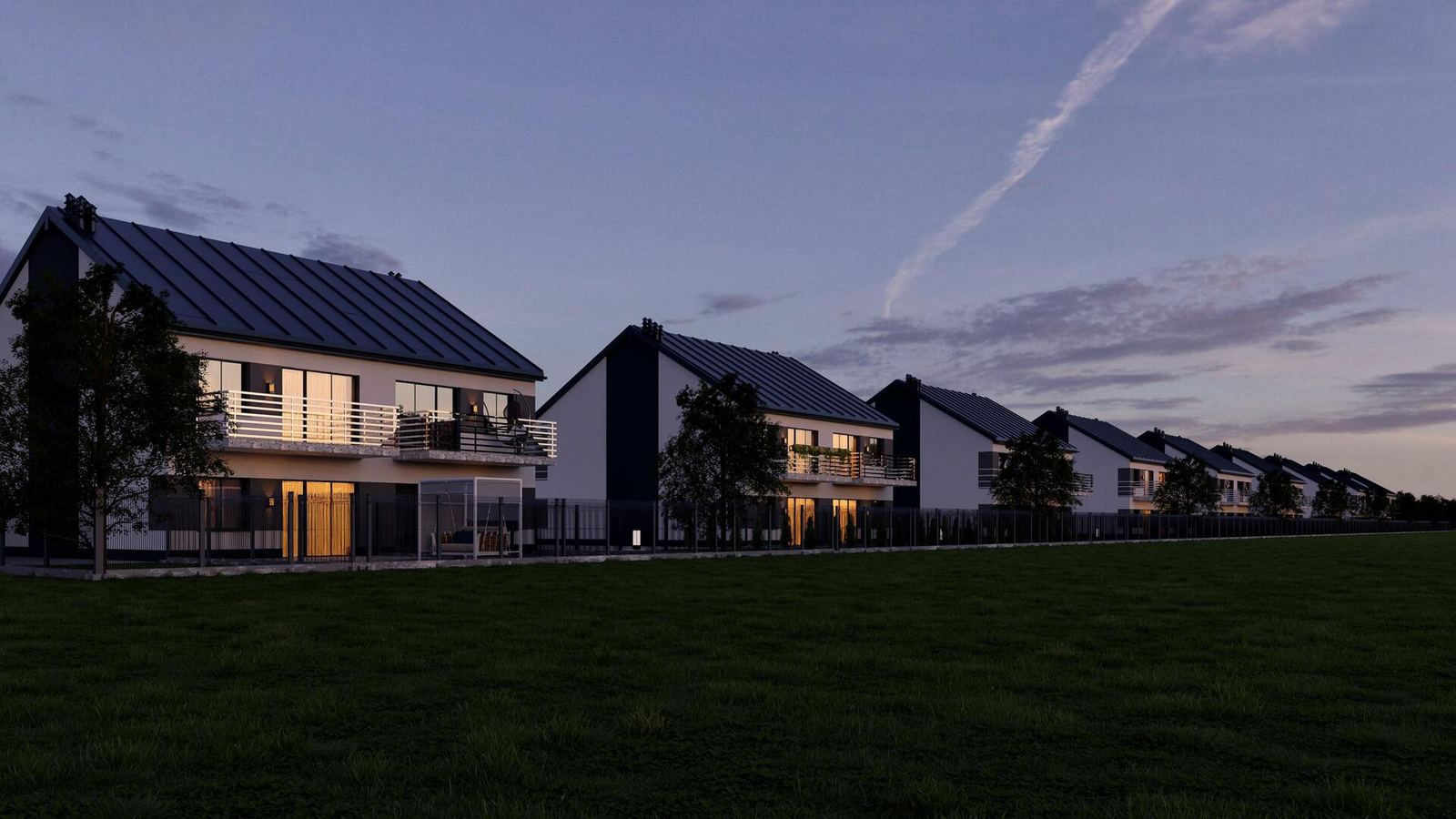 Osiedle Platanowe - Kępno - Fotorealistische 3D-Visualisierungen des Anwesens - Bild 1