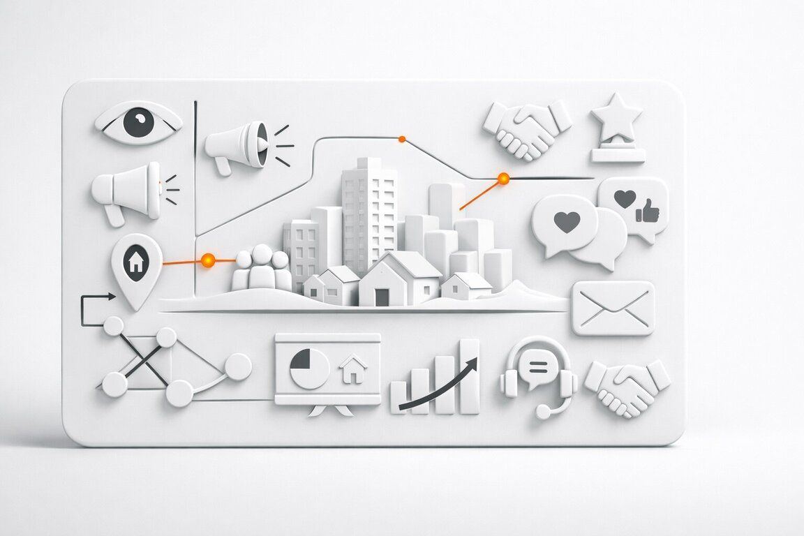 Beitragsbild: Marketing für Neubauprojekte - 15 besten Ideen