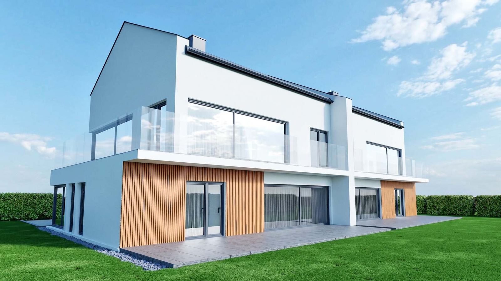 Green Community - Szczecin - Photo-realistic 3D visualizations of the estate - image 6