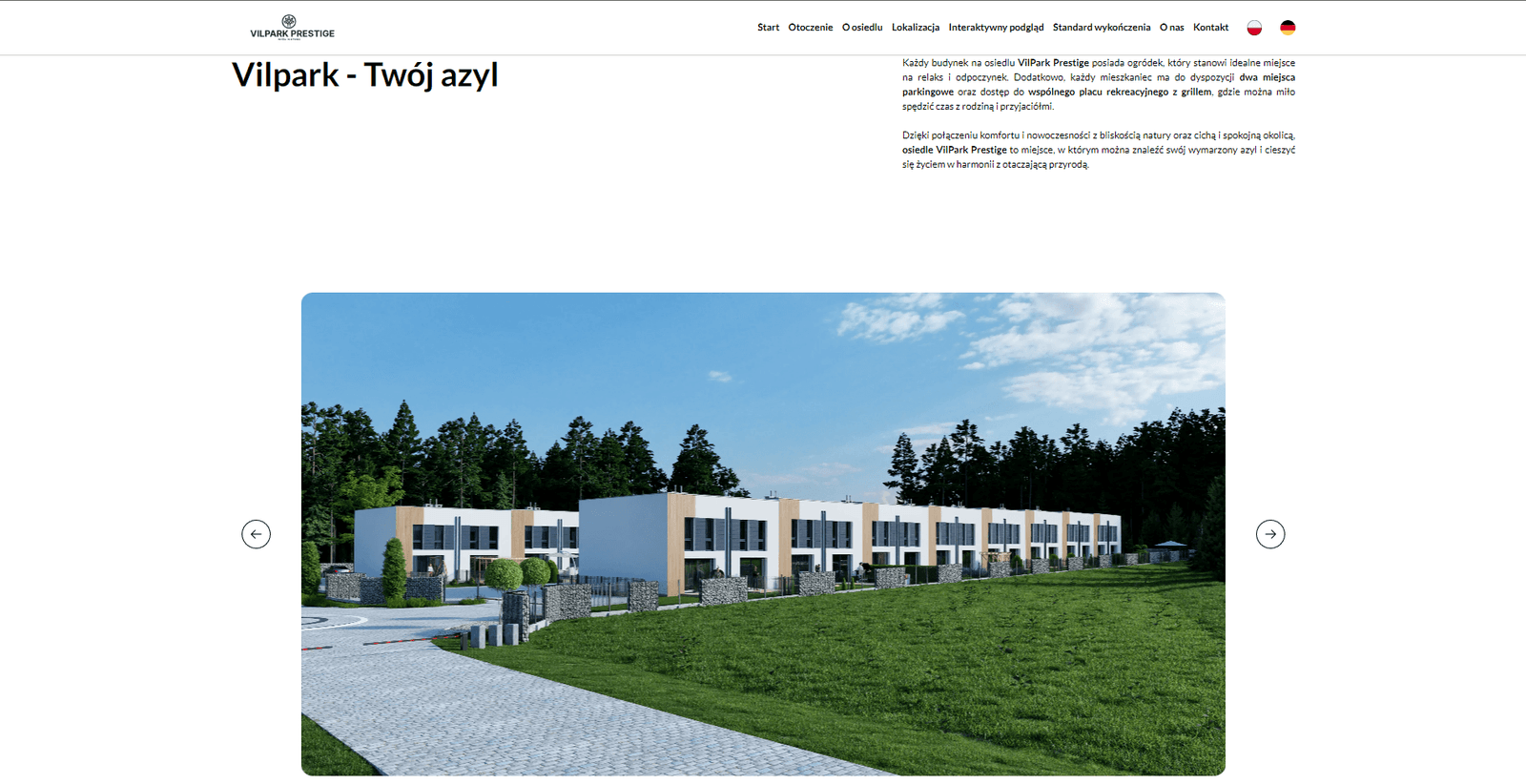 VilPark Prestige - Charzyno - Kołobrzeg - Podgląd strony inwestycji - VilParkPrestige.com - obraz 5