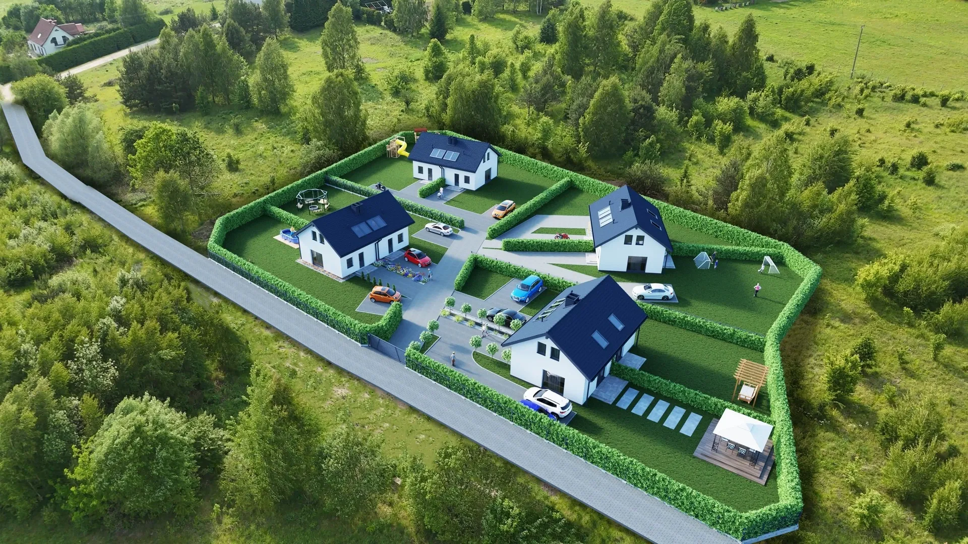 fotorealistyczne wizualizacje 3d nieruchomości dla dewelopera