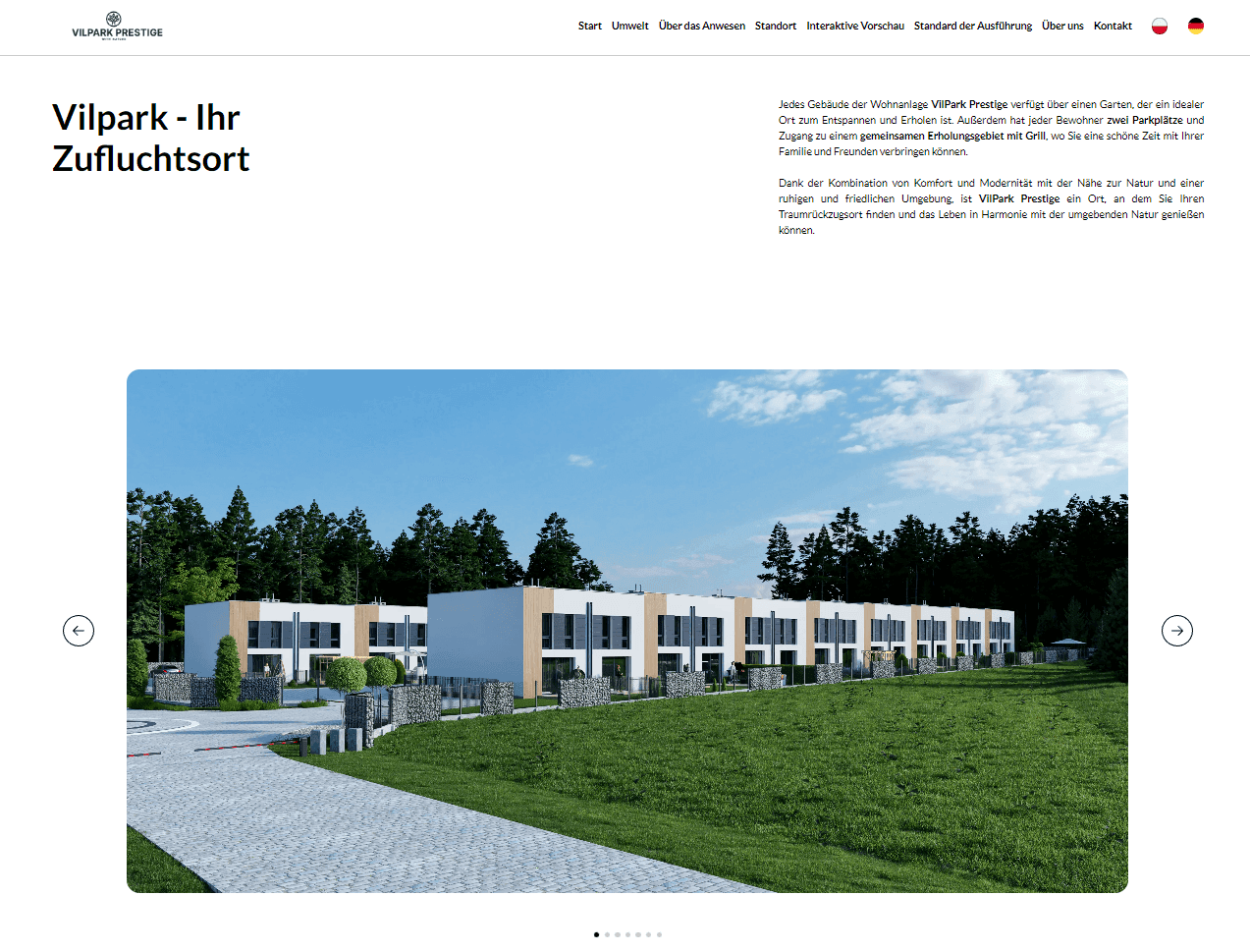 VilPark Prestige - Charzyno - Kołobrzeg - Vorschau der Investitionsseite - VilParkPrestige.com/de - Bild 2