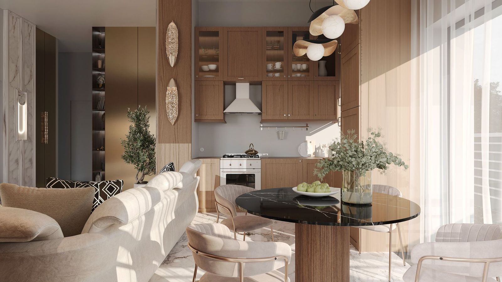 Green Community - Szczecin - Photo-realistic 3D interior visualizations - image 1